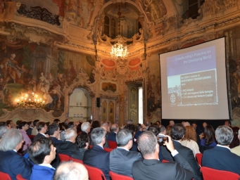 Smart Eventi organized the Ascomfidi's new platform presentation in a historical residence, Palazzo Visconti