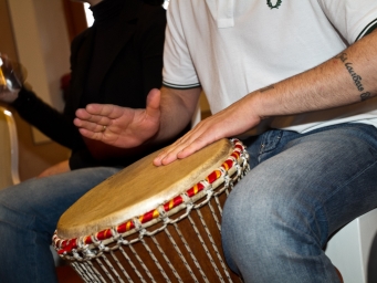 Smart Eventi organised for Mercedes-Benz a team building based on percussions and music