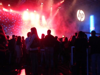 musical event organised by Smart Eventi in collaboration with Hp and Universal Music