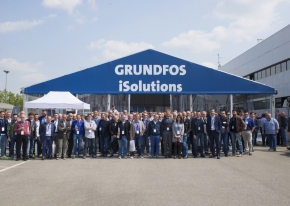 We organised the setting, logistic and entertainment based on flight experiences in virtual reality for our customer Grundfos.