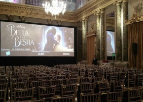 We organised the Italian premiere of The Beauty and the Beast movie for Disney in an amazing historical palace of Milan.