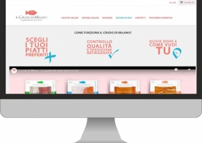 Smart Eventi worked on branding & design for Il Crudo di Milano